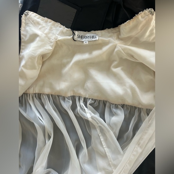 CROSS POSTED Custom Sherri Hill gown - Picture 14 of 17